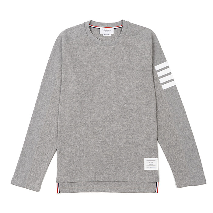[로로모다] 톰브라운 사선 완장 남성 긴팔티셔츠 / MJS245A-07323-055 - Thom Browne