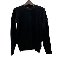 논현 더팩토리 23SS 스톤아일랜드 키즈 와펜 패치 체인 스티치 면 니트 8 / 블랙 (7816506A2 V0029) 썸네일 1