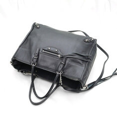 Balenciaga(발렌시아가) 370926 블랙 카프스킨 스몰 파피에르 A6 짚 어라운드 2WAY 썸네일 3
