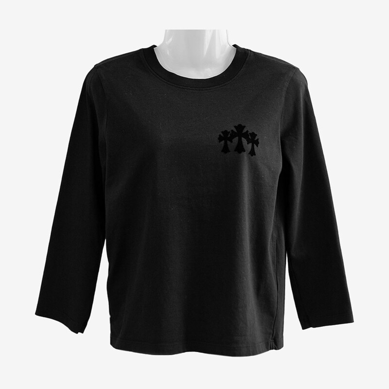 [어포드] 미사용 크롬하츠 세미터리 롱슬리브 티셔츠 XS 사이즈 DG5G4RXJ - Chrome Hearts