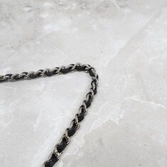 [럭스유] 샤넬 클래식 캐비어 싱글 플랩 숄더백 라지 블랙 은장 17번대 썸네일 5