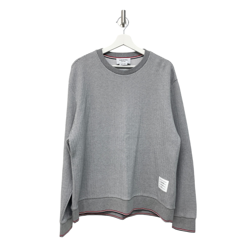 톰브라운 MJT355A 헤링본 스웨트셔츠 맨투맨 5 H00385 - Thom Browne