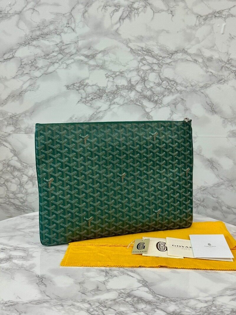 고야드 세나 클러치 GM 그린 - Goyard