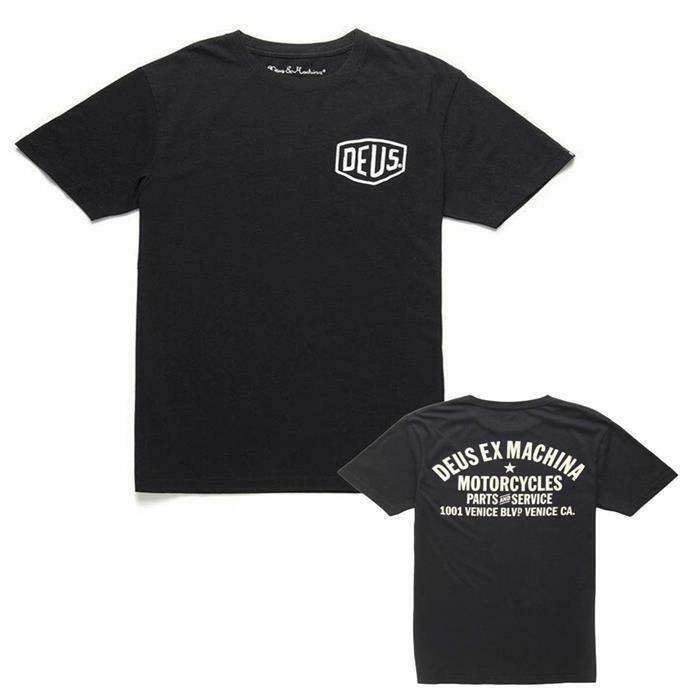 [오늘출발] 26SS 데우스엑스마키나 베니스 어드레스 반팔 티셔츠 블랙 DMW41808C - Deus Ex Machina