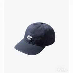 미우미우 26FW 데님 베이스볼 캡 5HC369 2CR1 F059F 썸네일 1