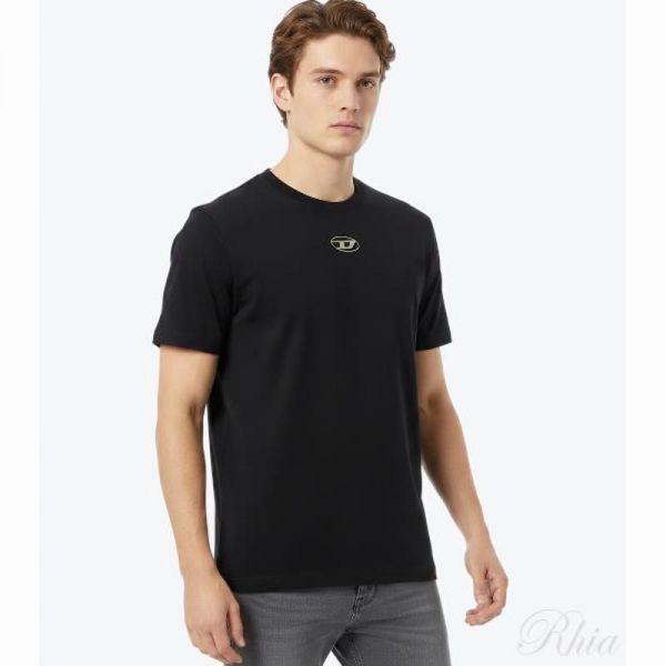 디젤 26 D 어저스트 OD 반팔 티셔츠 A17880 0CLBR 9XX - Diesel Black Gold