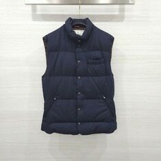 [럭스유] L / 브루넬로 쿠치넬리 울 캐시미어 후드 베스트 썸네일 4