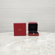 [럭스유] 까르띠에 러브 밴드 링 스몰 46호 18K 핑크골드 썸네일 4