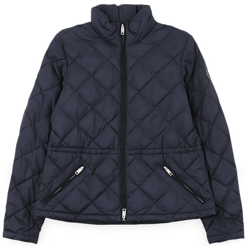 디몬트 버버리 여성 스탠드 칼라 퀼팅 패딩 자켓(네이비) 8127013 - Burberry