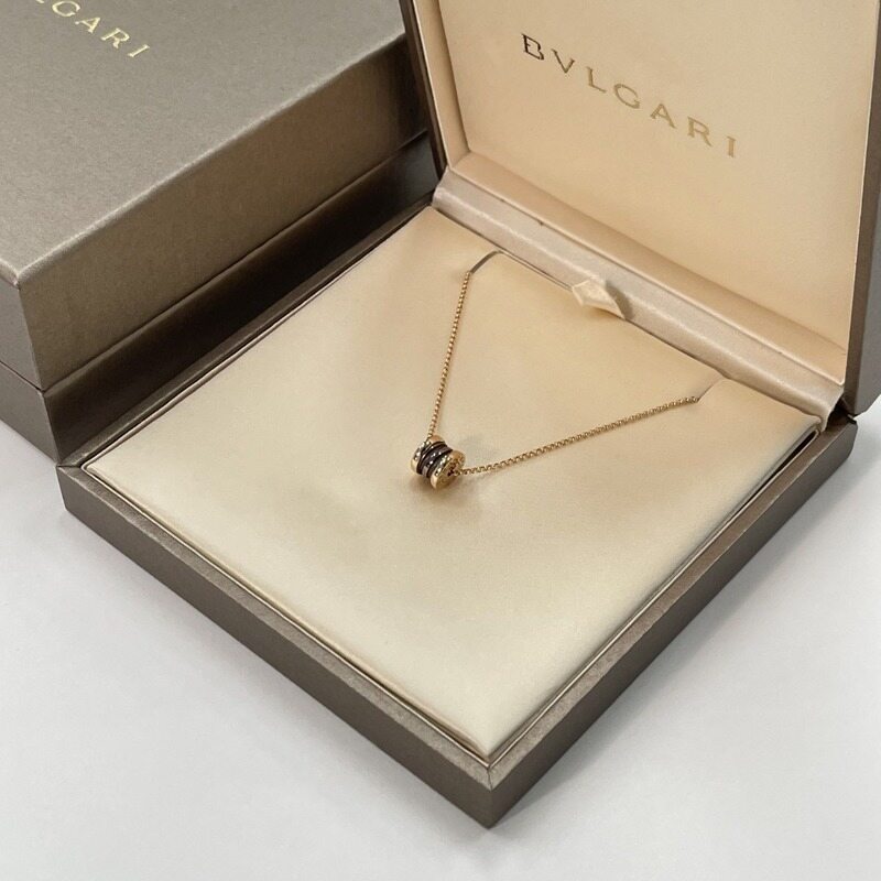 [더럭스] 불가리 비제로원 미니 서멧 네크리스 로즈골드 358379 - Bvlgari