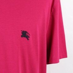  버버리 자수 로고 반팔티 진핑크 XL(105) 썸네일 1