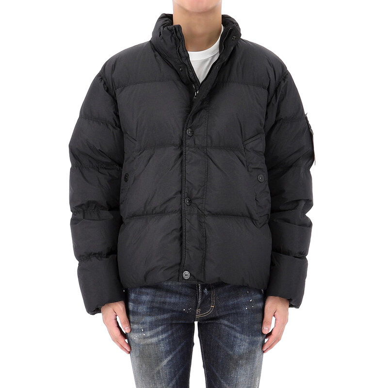 국내배송 26FW 스톤아일랜드 와펜 패치 크링클랩스 다운 자켓 L2S154100109 S0A23 V0029 - Stone Island