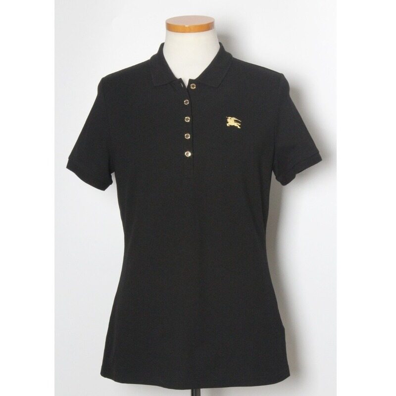 버버리 자수로고 코튼 피케 셔츠 L - Burberry