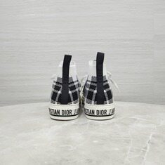 [럭스유] 36 / 디올 워크앤디올 체크 하이탑 스니커즈 썸네일 2