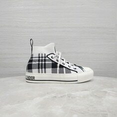 [럭스유] 36 / 디올 워크앤디올 체크 하이탑 스니커즈 썸네일 3
