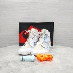[럭스유] 270 / 오프화이트 X 나이키 시카고 NRG 조던1 스니커즈 썸네일 9