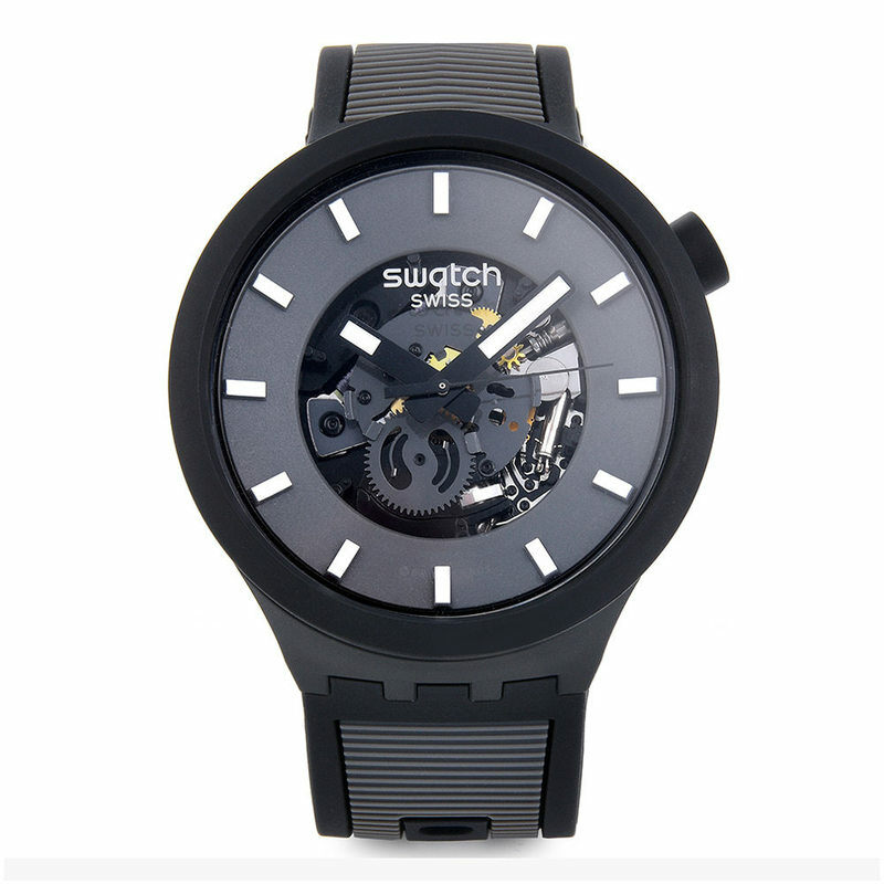 스와치 SB05B113 PAST THE HORIZON 남성 우레탄시계 - Swatch