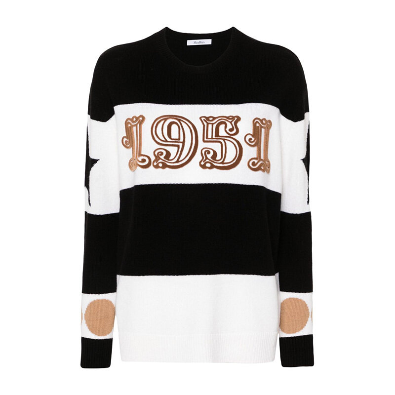 막스마라 디르체 스웨터 블랙 21366121600 008 - Max Mara