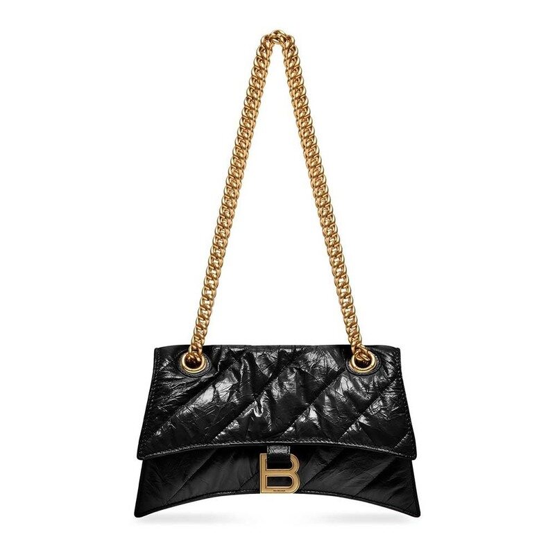 발렌시아가 크러쉬 스몰 체인백 블랙 716351 210J1 1000 - Balenciaga