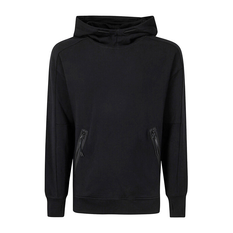 CP컴퍼니 고글 후드 티셔츠 블랙 17CMSS026A 005086W 999 - CP company