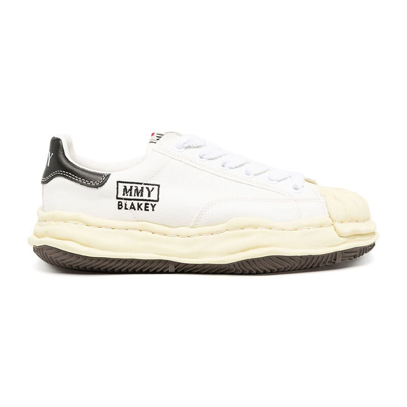 26SS 미하라야스히로 블레이키 캔버스 로우탑 스니커즈 A09FW732 WHITE - Mihara Yasuhiro