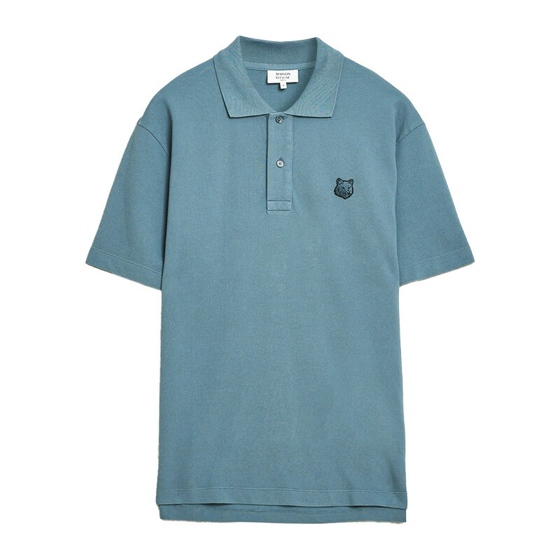메종키츠네 볼드 폭스 헤드 폴로 셔츠 MM00210KJ7010 0081 - Maison Kitsune