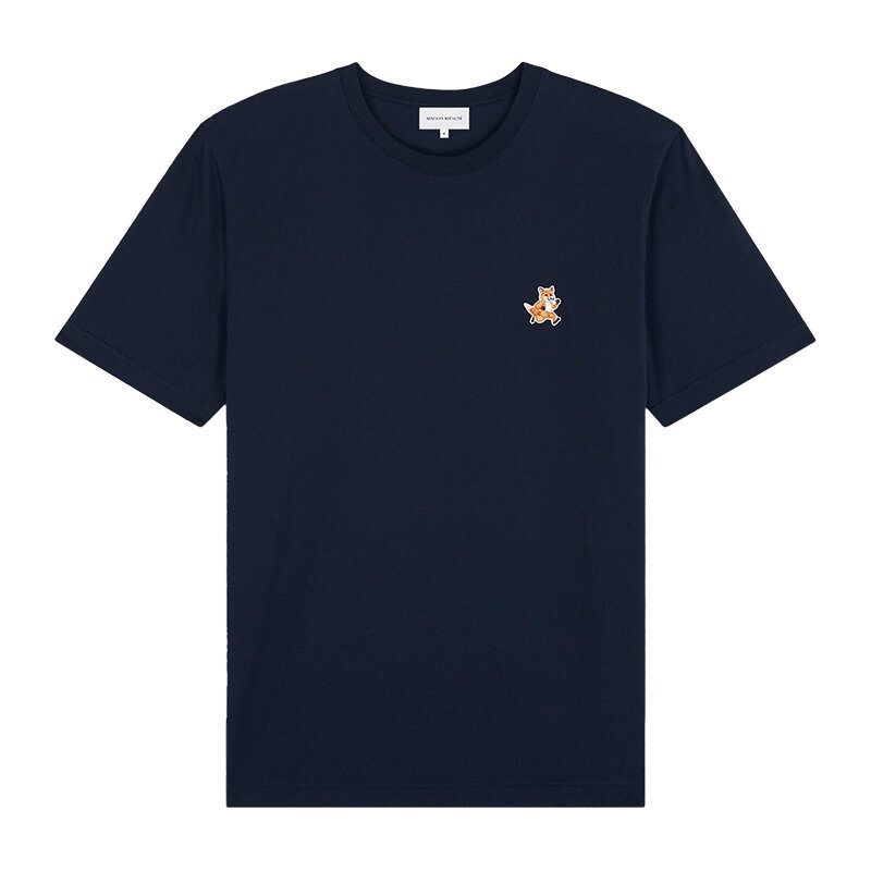 메종키츠네 스피디 폭스 패치 반팔 티셔츠 MM00125KJ0008 P476 - Maison Kitsune