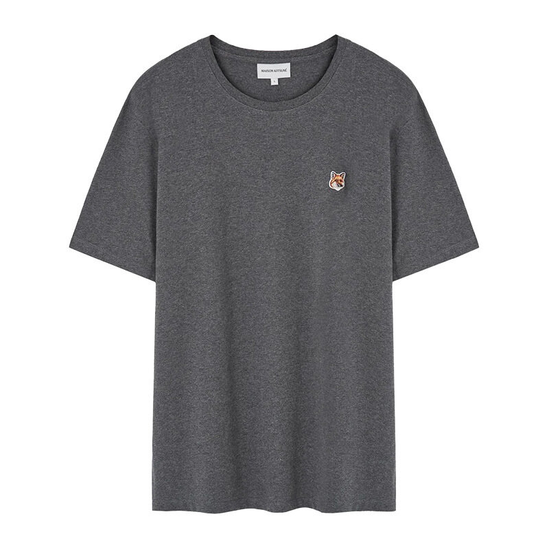 메종키츠네 폭스 헤드 반팔 티셔츠 LM00104KJ0008 H170 - Maison Kitsune