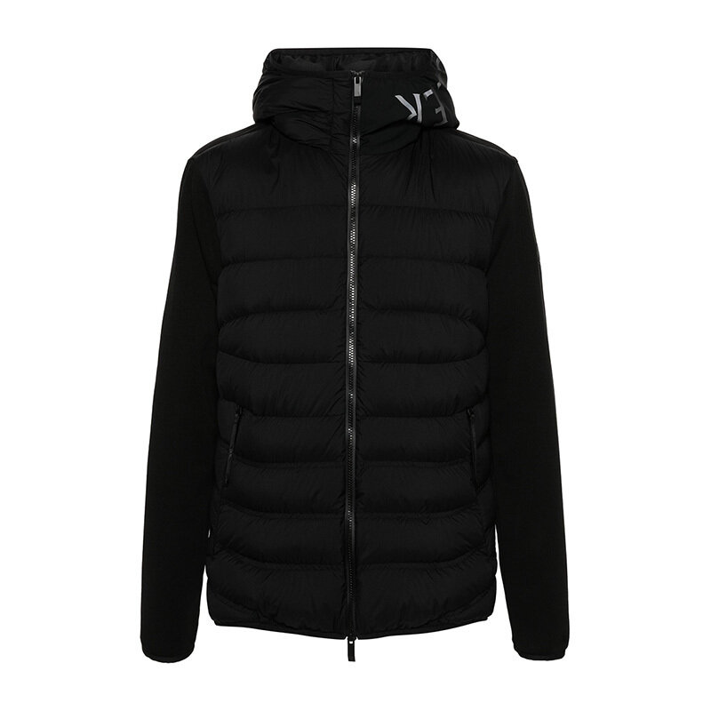몽클레르 패치 로고 후드 집업 블랙 8G00002 809KZ 999 - Moncler