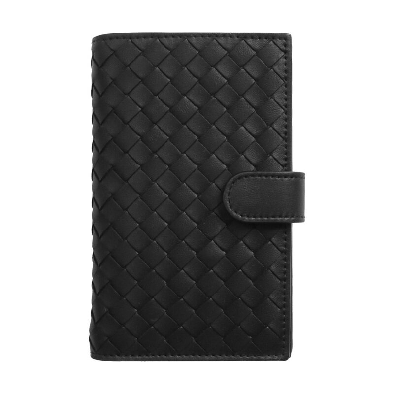 보테가베네타 인트레치아토 반지갑 블랙 121060 V0016 8806 - Bottega Veneta