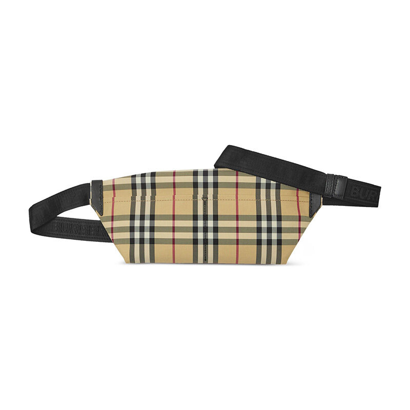 버버리 빈티지 체크 벨트백 베이지 8084112 - Burberry