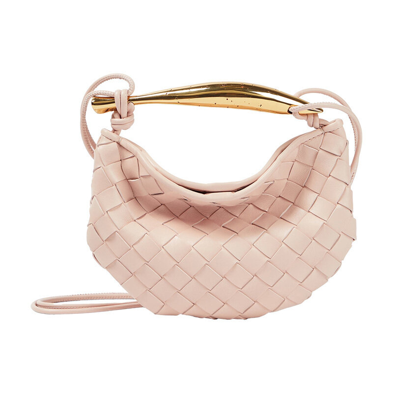 보테가베네타 사르딘 미니 크로스백 핑크 744267 VCPP1 6915 - Bottega Veneta
