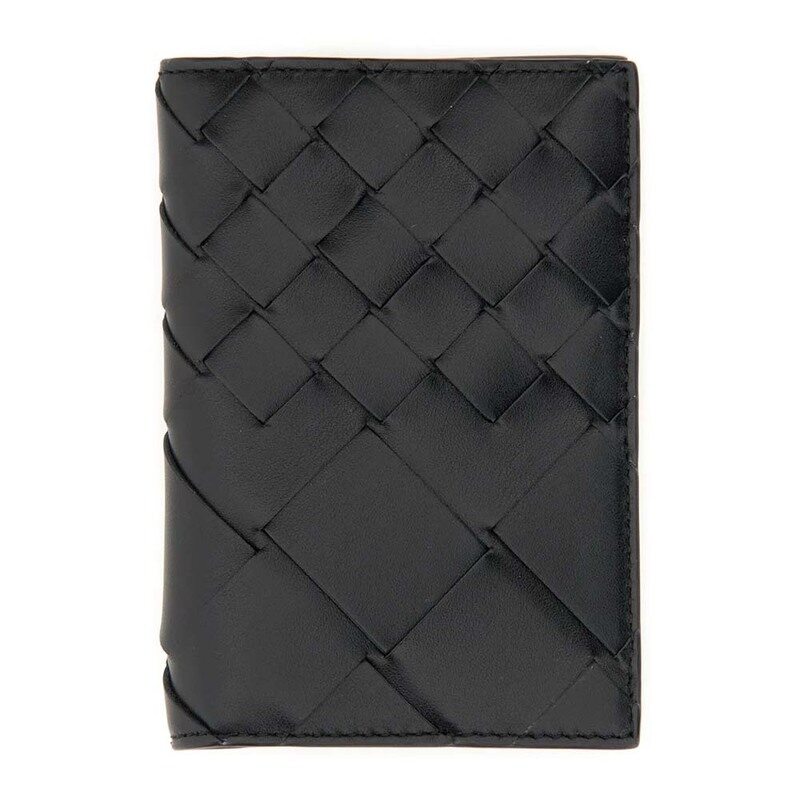 보테가베네타 인트레치아토 플랩 지갑 블랙 749441 V3R52 8803 - Bottega Veneta