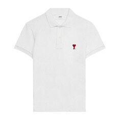 26SS 아미 하트 로고 폴로 셔츠 화이트 BFUPL001 760 100 썸네일 1