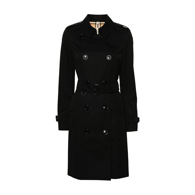 버버리 첼시 헤리티지 트렌치코트 블랙 8079402 - Burberry