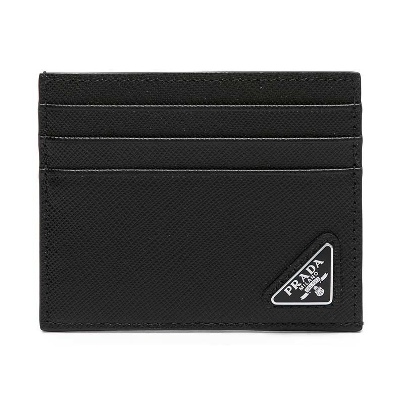 26FW 프라다 사피아노 가죽 카드지갑 블랙 2MC223 QHH F0002 - Prada