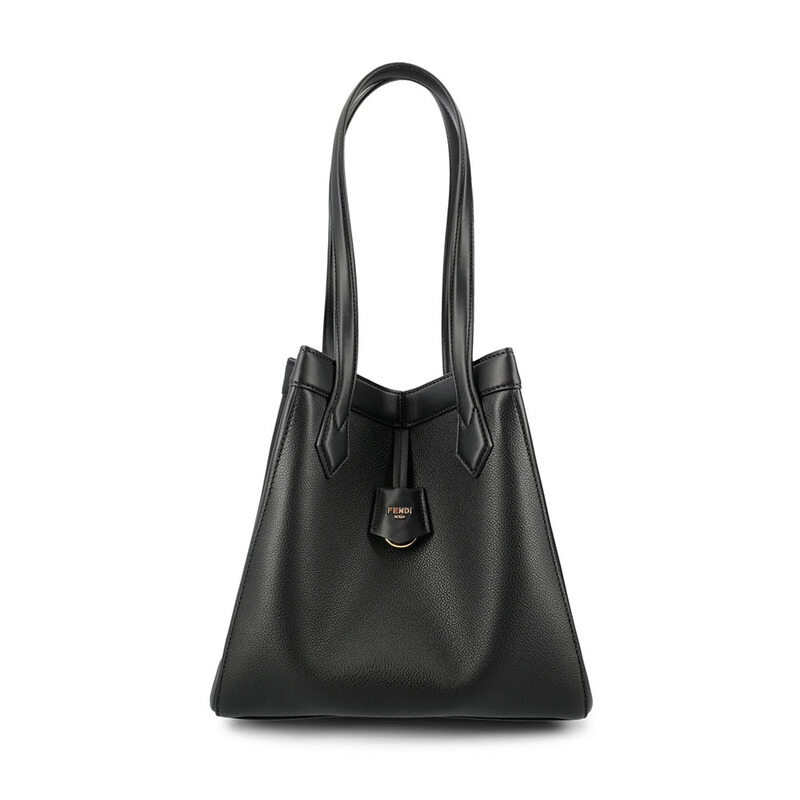 펜디 오리가미 미디움 숄더백 블랙 8BH414 APZA F0KUR - Fendi