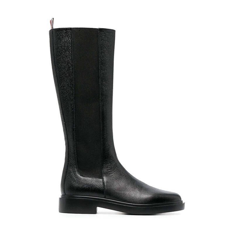 26SS 톰브라운 4바 하이 첼시부츠 블랙 FFB138A 06257 001 - Thom Browne