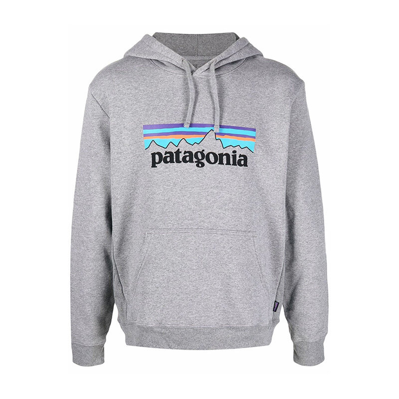 파타고니아 로고 후드 티셔츠 그레이 39622 GLH - Patagonia