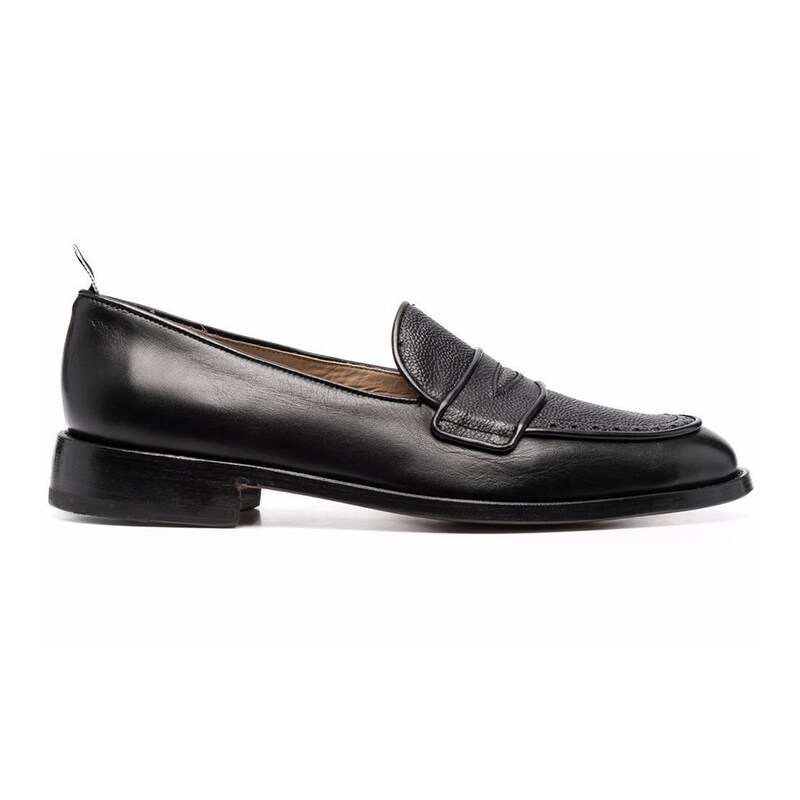톰브라운 RWB탭 페니 로퍼 블랙 MFL076A 05584 001 - Thom Browne