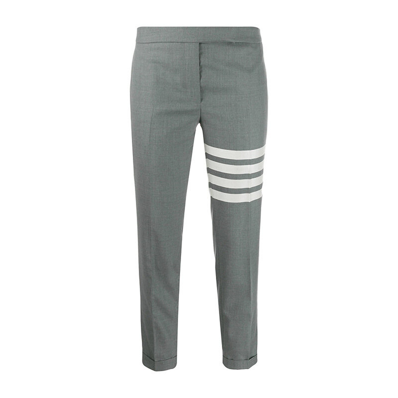 톰브라운 4바 스키니 울 팬츠 그레이 FTC025V 06146 035 - Thom Browne
