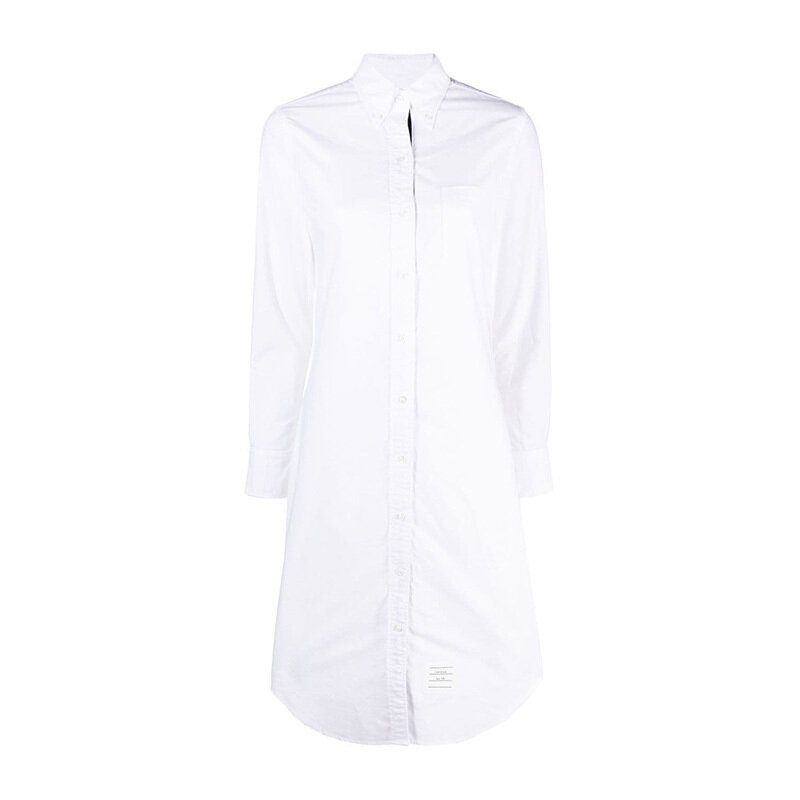 톰브라운 옥스포드 셔츠 원피스 화이트 FDS001E F0313 100 - Thom Browne