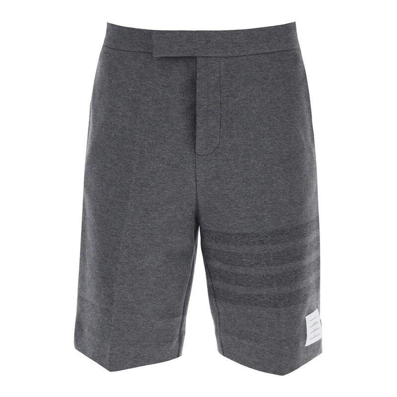 톰브라운 토널 4바 스트라이프 쇼츠 미드그레이 MJQ159A 06772 035 - Thom Browne