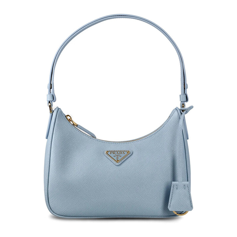 프라다 사피아노 미니 숄더백 페일블루 1BC204 NZV F0EMZ - Prada
