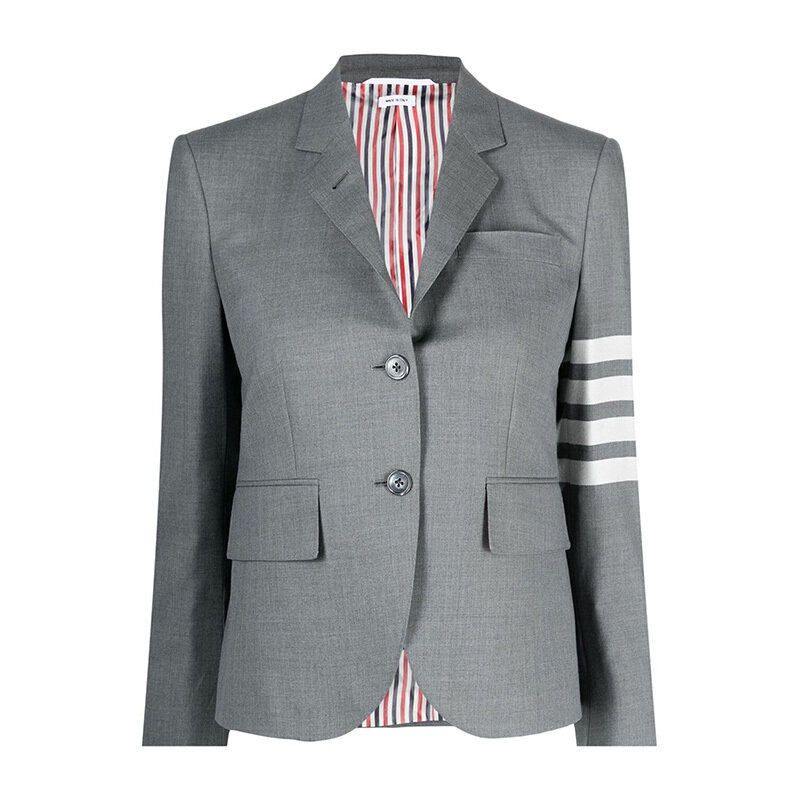 26SS 톰브라운 4바 싱글 브레스티드 자켓 그레이 FBC010V 06146 035 - Thom Browne
