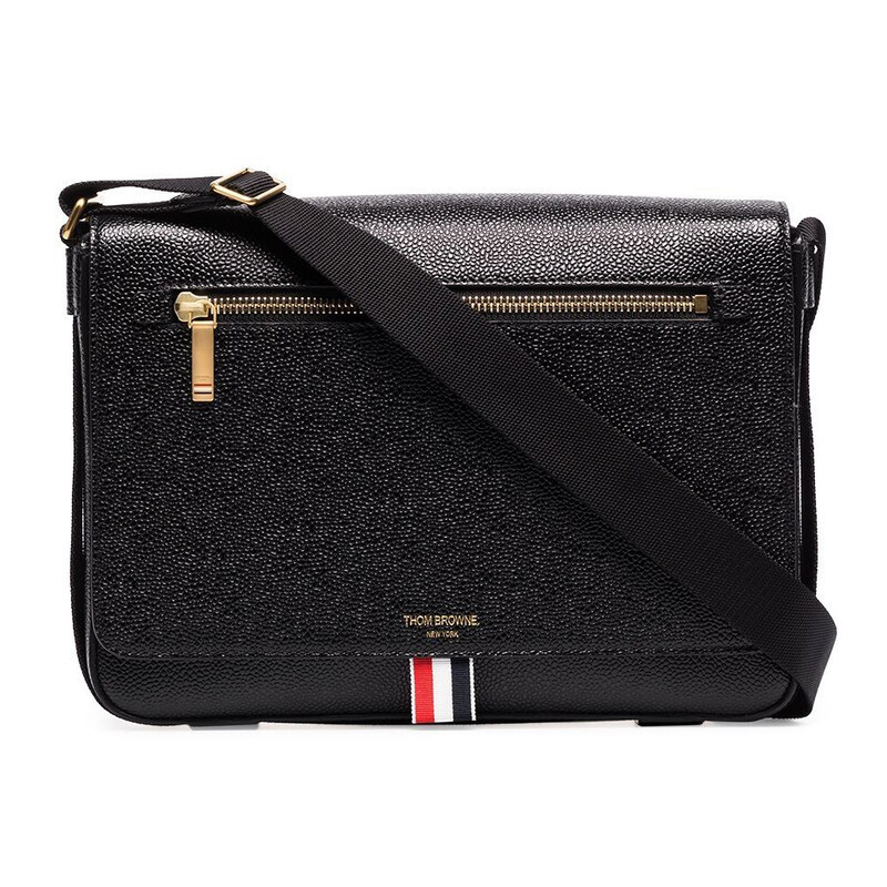 26SS 톰브라운 페블 로고 삼선 크로스백 MAG143B 00198 001 - Thom Browne