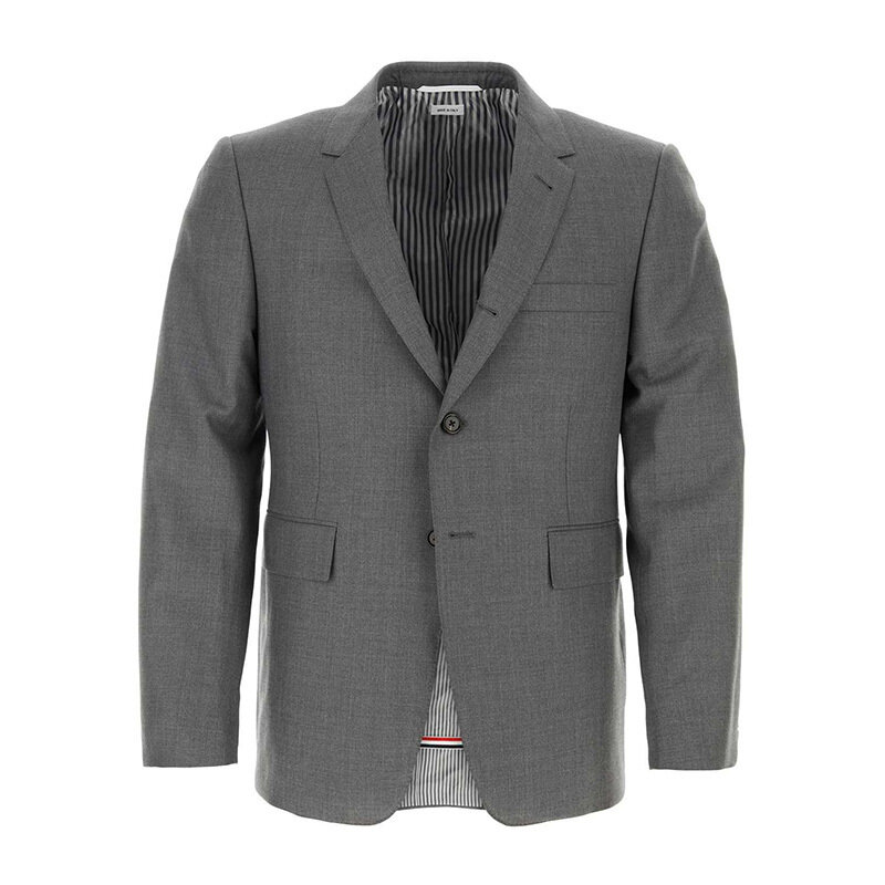 26SS 톰브라운 수퍼 120수 트윌 울 자켓 그레이 MJC001A 00626 035 - Thom Browne