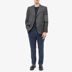 톰브라운 4바 도니골 트위드 자켓 다크그레이 MJU560A 05385 025 썸네일 3