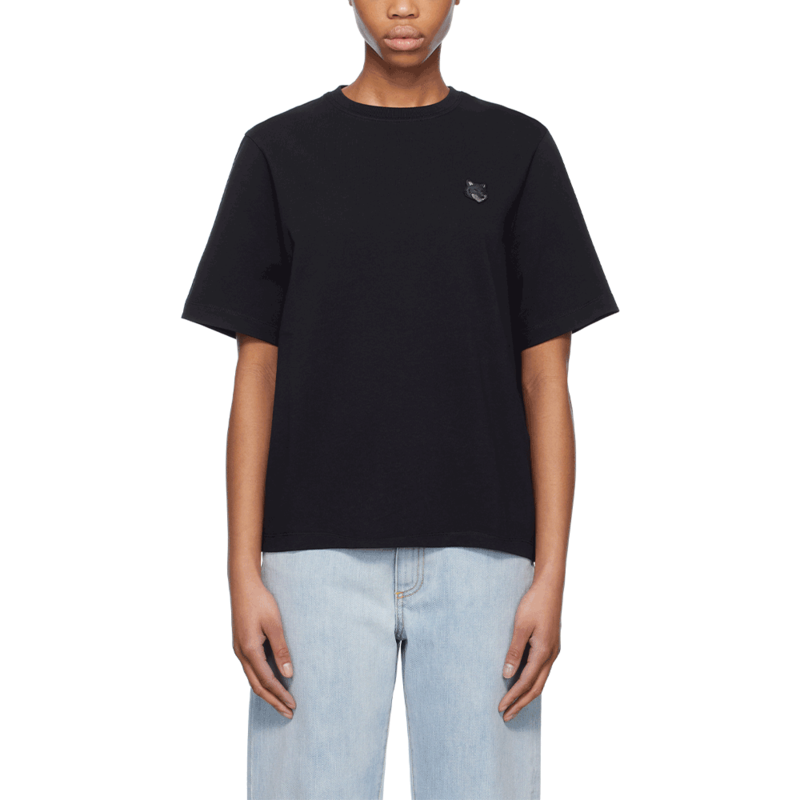 [국내배송] 메종키츠네 볼드 폭스헤드 여성 반팔 티셔츠 MW00127KJ0119-P199 - Maison Kitsune