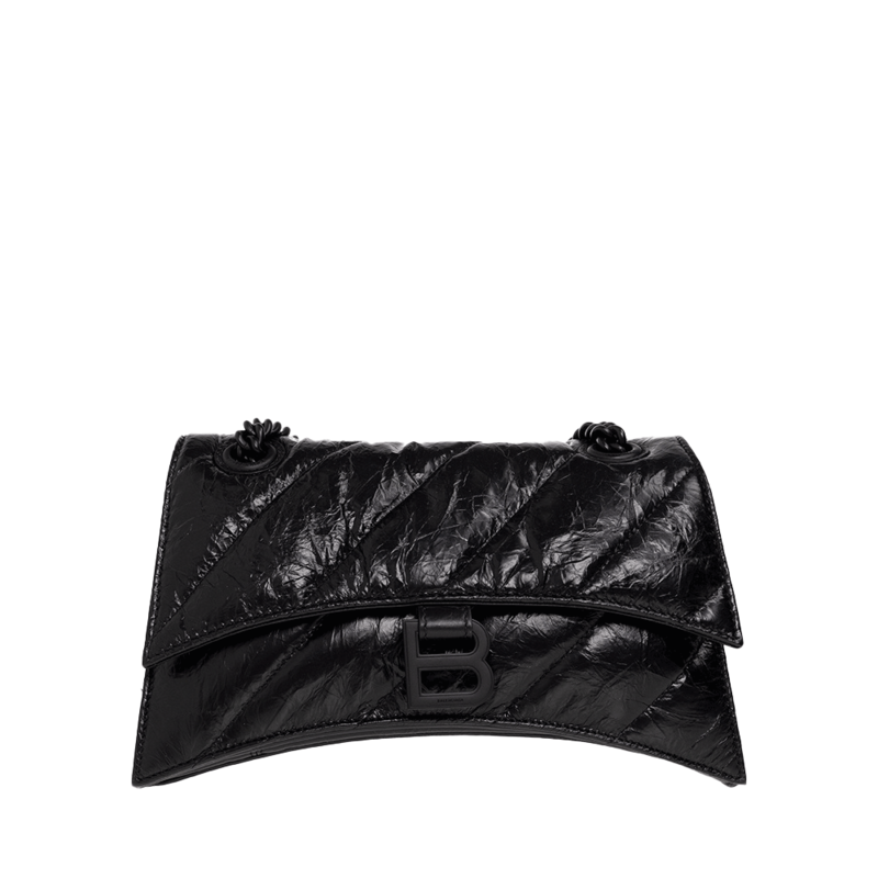 [국내배송] 발렌시아가 퀼트 크러쉬 스몰 체인 숄더백 716351 210IY 1000 - Balenciaga